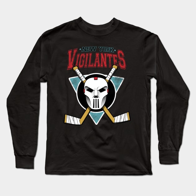 Go Vigilantes! Long Sleeve T-Shirt by juanotron